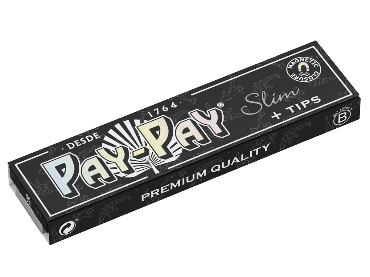 Feuilles Pay Pay Black Slim & Tips